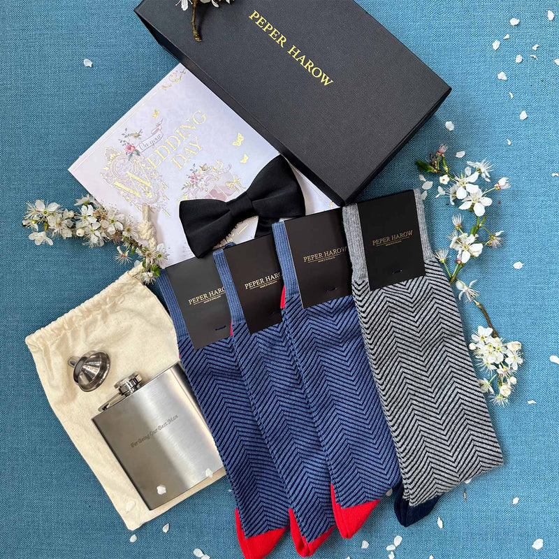 Dapper Grooms Gift Box