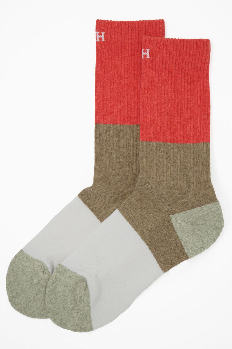 Recycled Women's Sport Socks - Coral