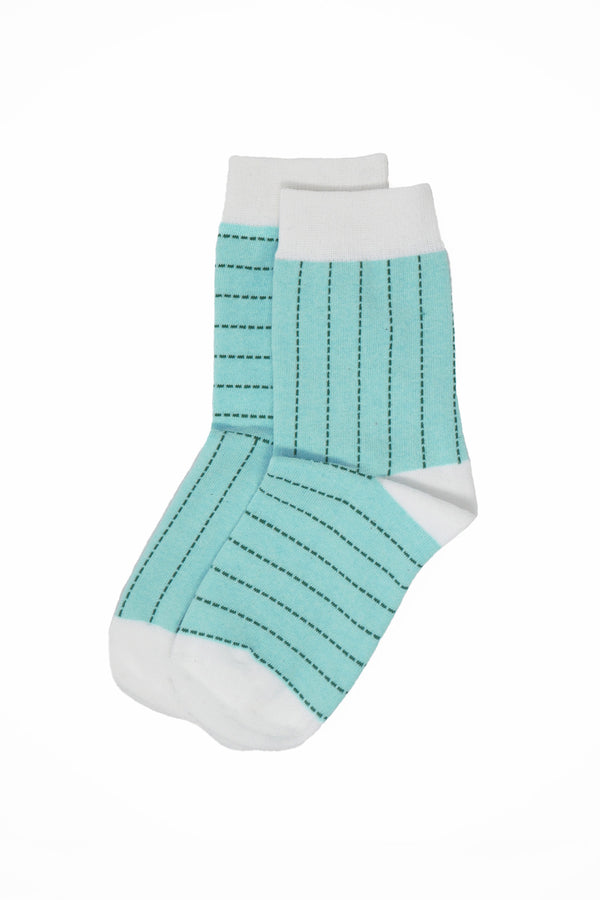 Two pairs of Peper Harow mint Dash ladies luxury socks