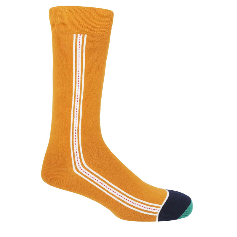 Andover Men's Socks - Mustard