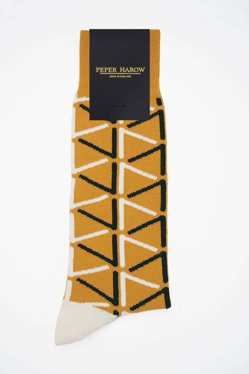 Septem Men's Socks - Mustard