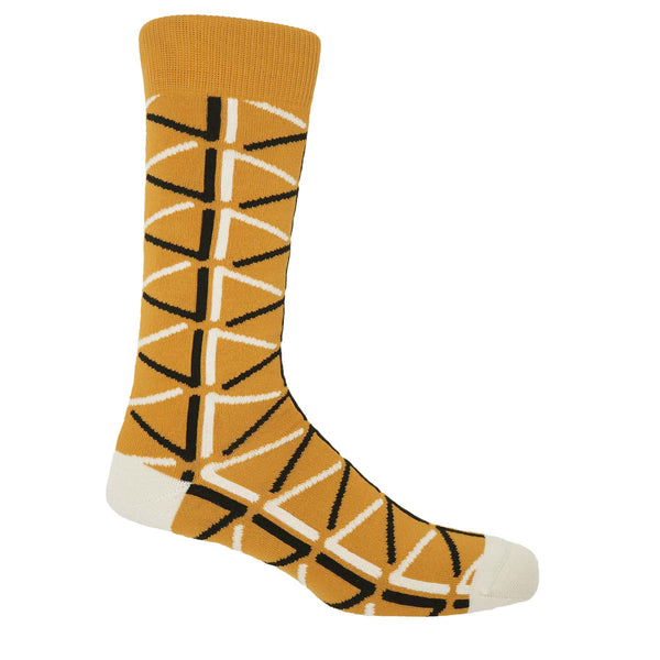 Septem Men's Socks - Mustard