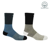 Recycled Men's Sport Socks Bundle - Navy & Black