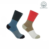 Recycled Women's Sport Socks Bundle - Navy & Coral