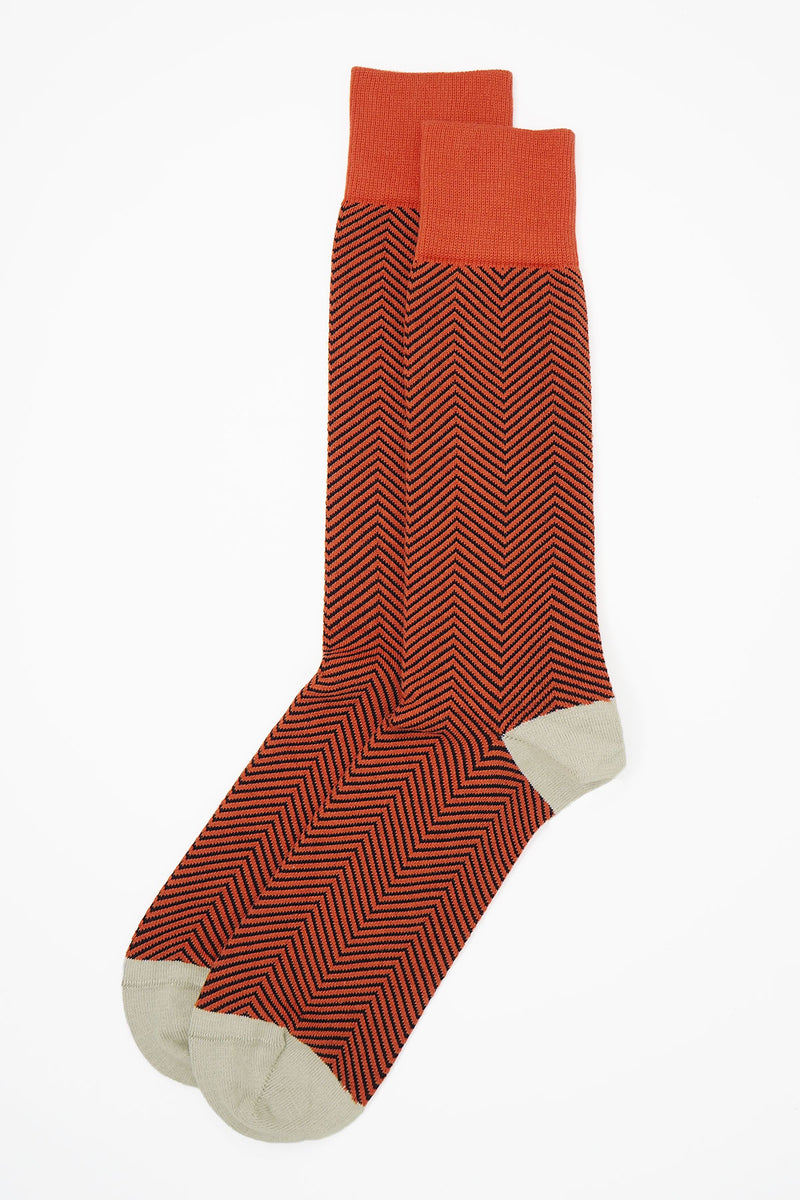 Lux Taylor Men's Socks - Orange