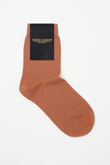 Peper Harow peach Classic women's luxury socks rider