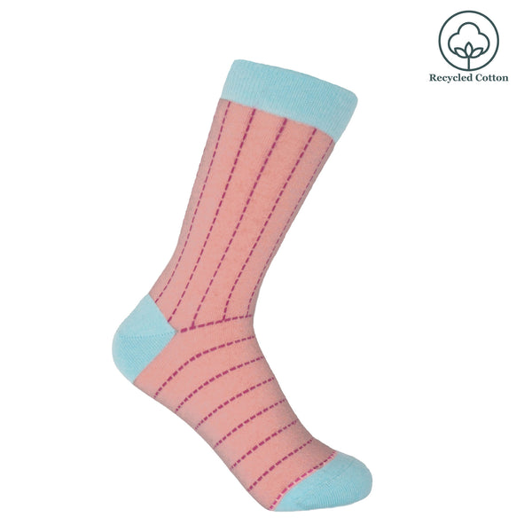 Peper Harow pink Dash ladies luxury socks