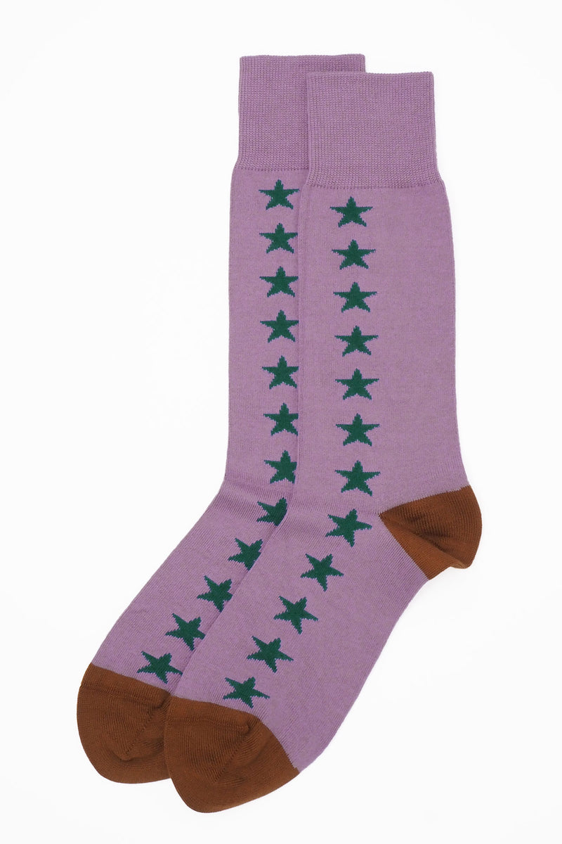 Starfall Men's Socks - Purple