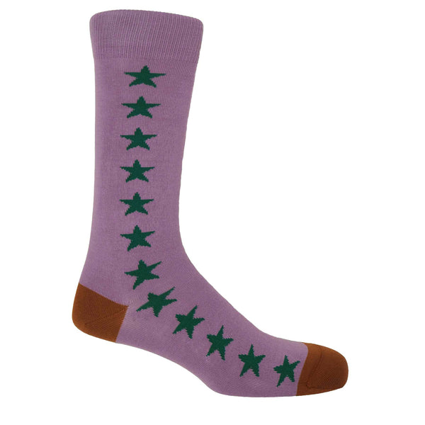 Starfall Men's Socks - Purple