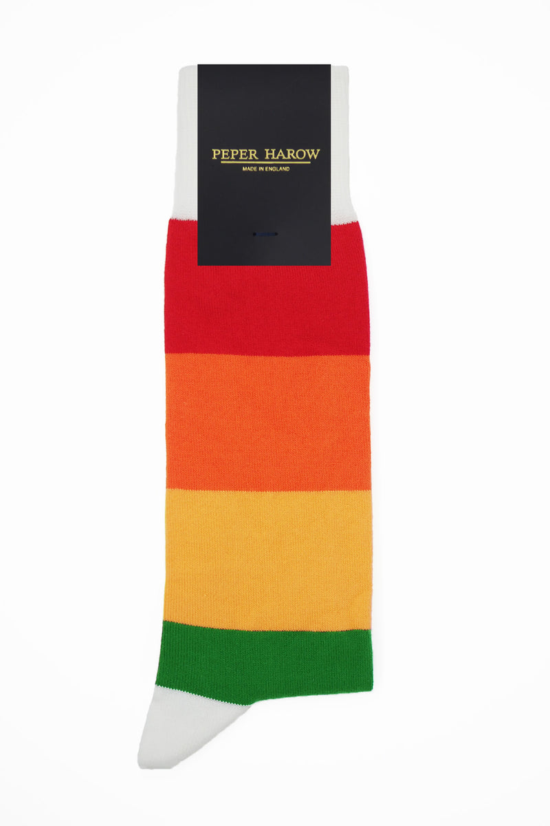 White Pride Stripe Crew Sock | Happy Socks US White Pride Stripe Crew Sock | Happy Socks US