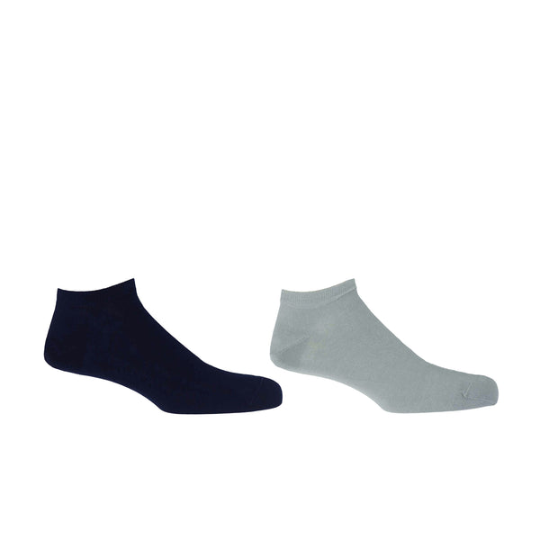 Classic Men's Trainer Socks Bundle - Royal Navy & Cloud