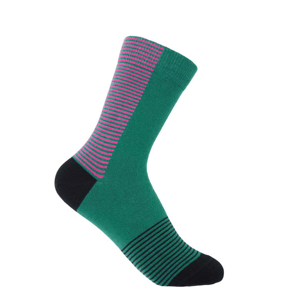 Peper Harow teal Anne women's luxury socks