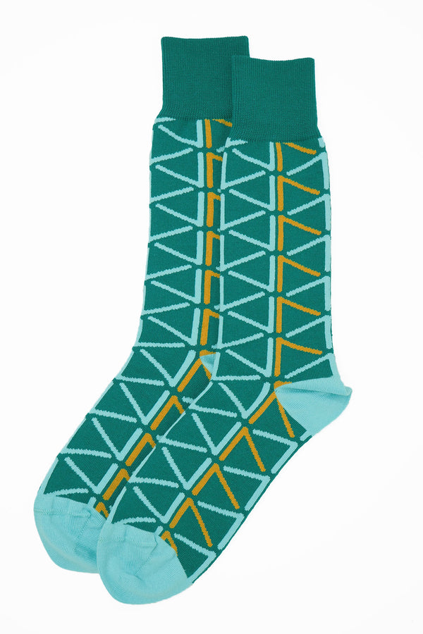 Septem Men's Socks - Teal