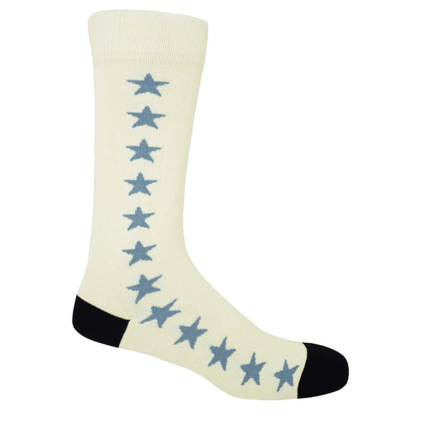 Starfall Men's Socks - White