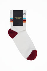 Quarter Crew Organic Men's Sport Socks - White