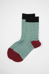 Zigzag Women's Socks - Black