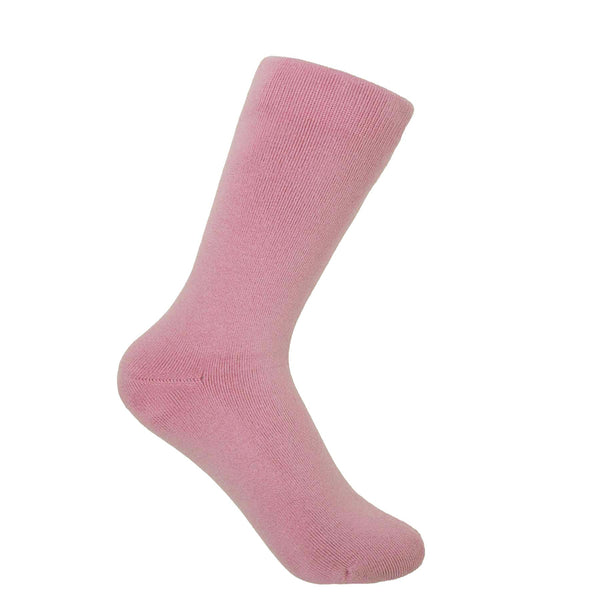 Peper Harow women's pink Plain luxury bed socks 